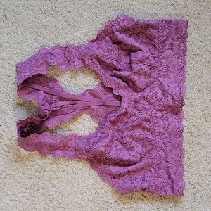 Felina Purple Lace Bralette